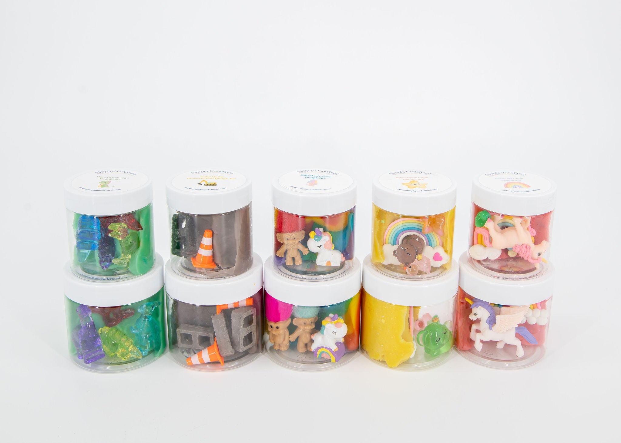 Dough Jars & Sensory Play