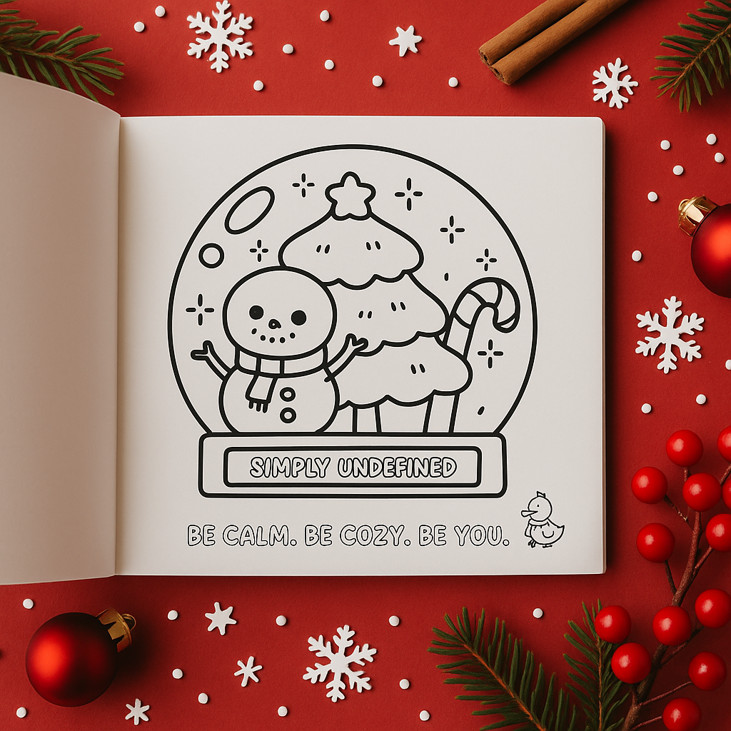 Simply Cozy - Mini Coloring book