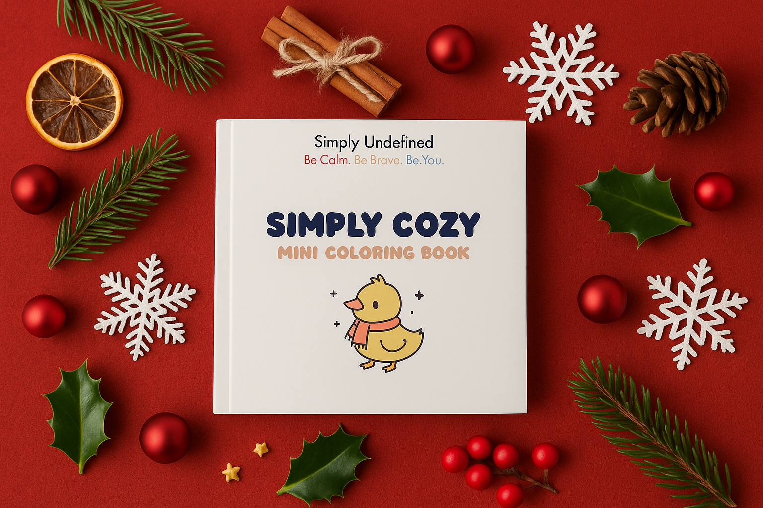 Simply Cozy - Mini Coloring book