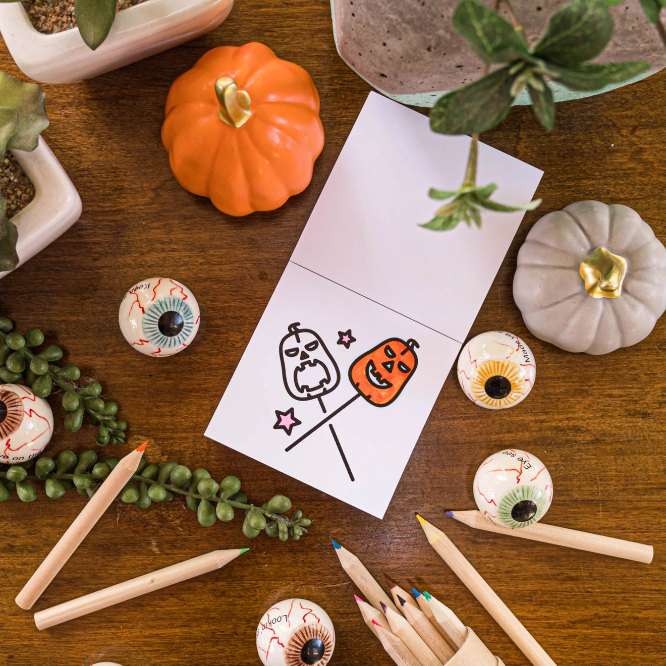 Halloween - Mini Coloring Book