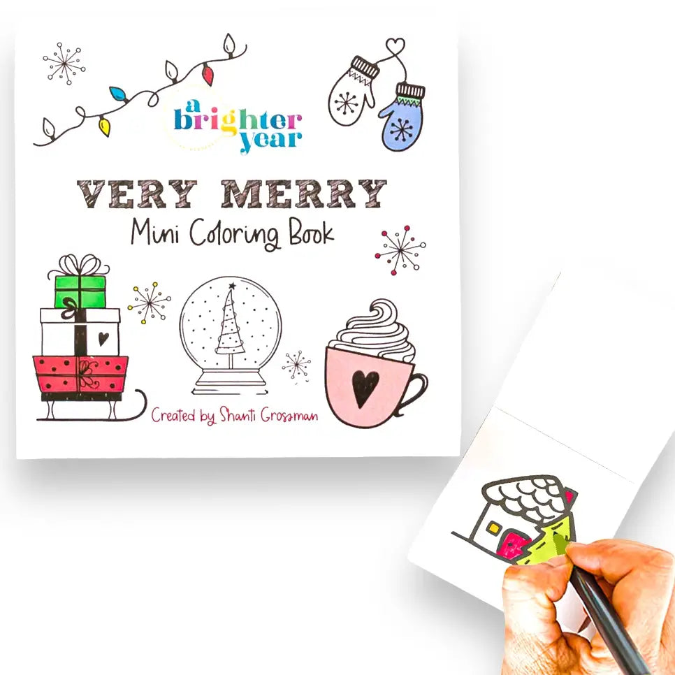 Very Merry - Mini Coloring Book