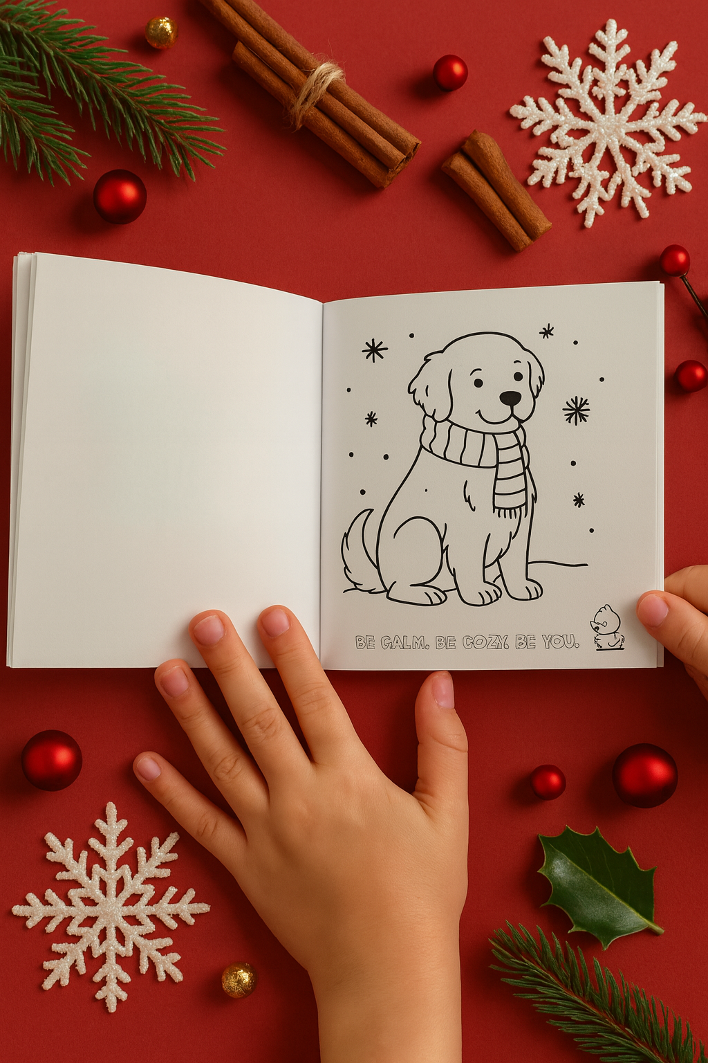 Simply Cozy - Mini Coloring book