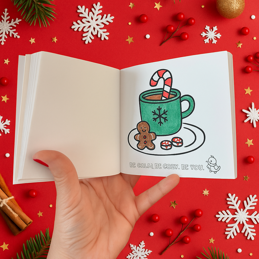 Simply Cozy - Mini Coloring book