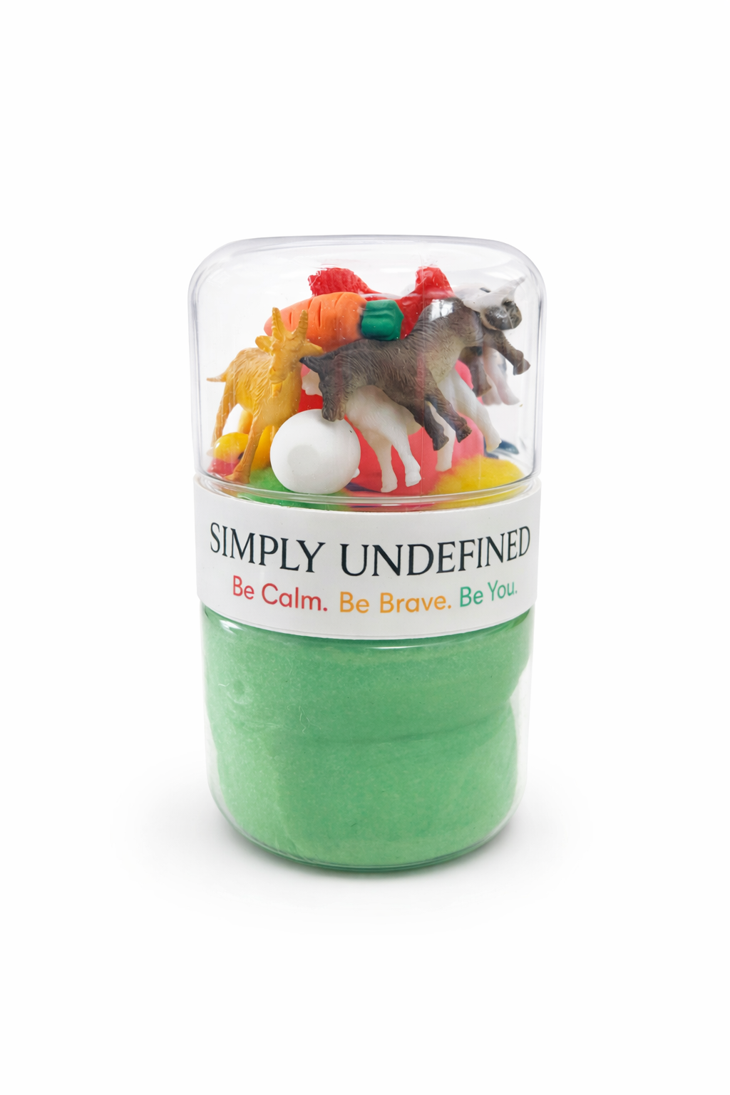 Lucky Duck Farm Sensory Dough Jar for Kids | Grab & Dough™