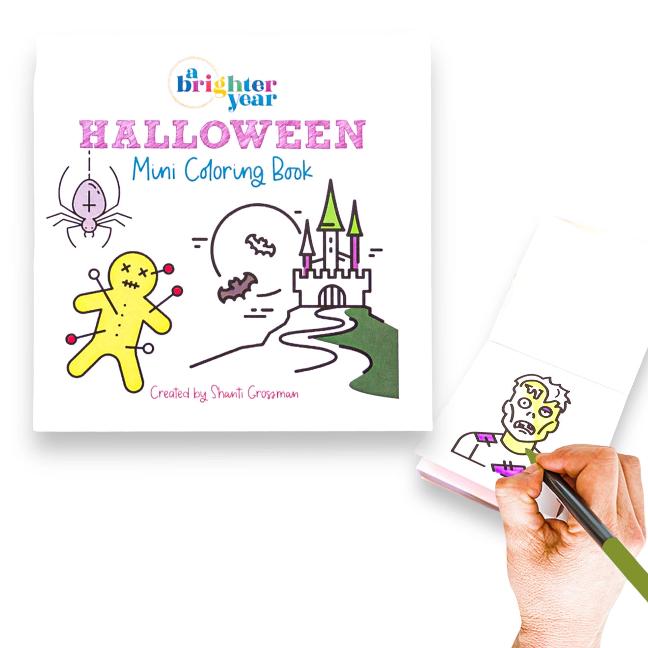 Halloween - Mini Coloring Book