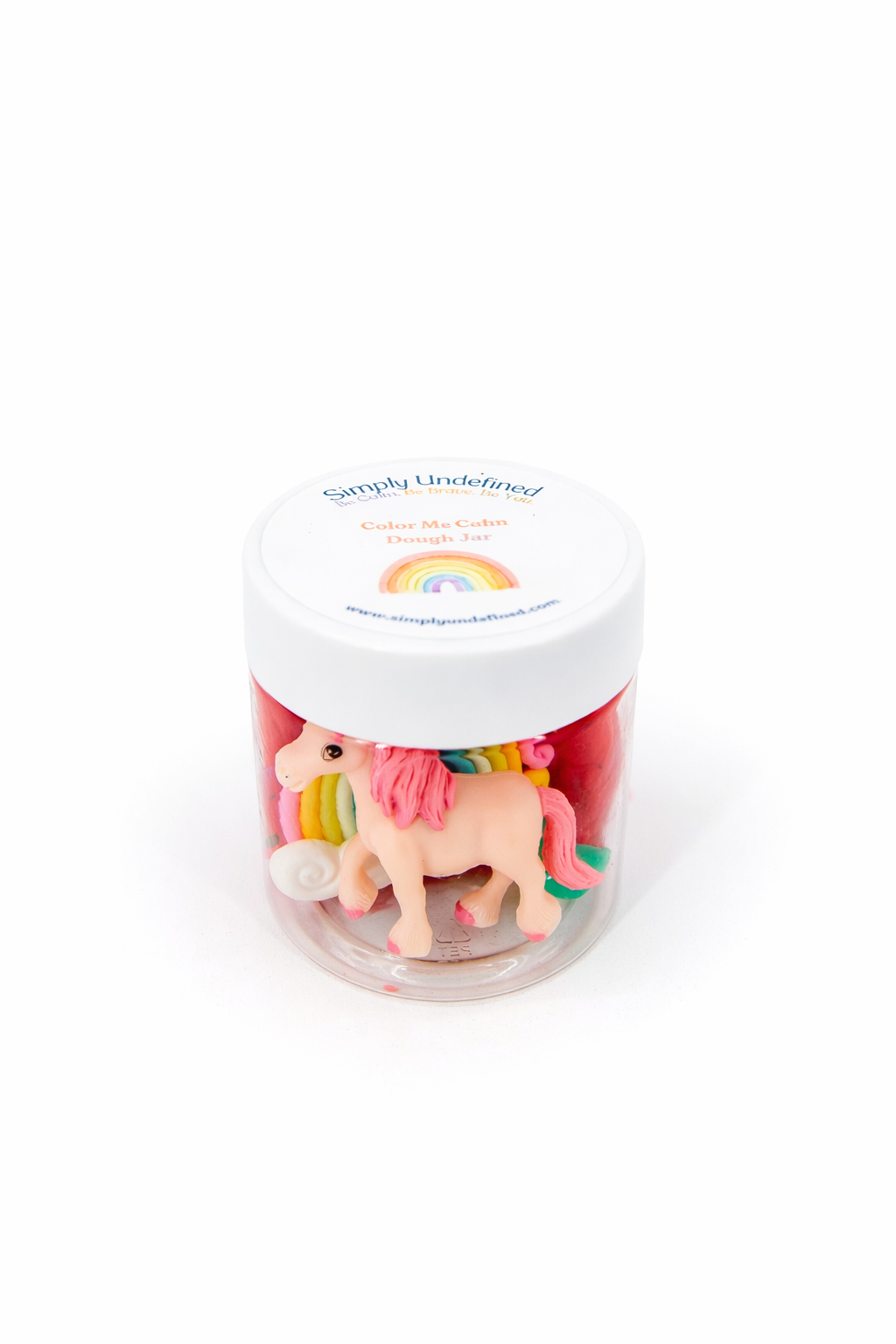 Sensory Dough Jar for Kids - Color Me Calm | Simply Dough by Simply Undefined
